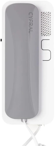 Трубка переговорная Cyfral Unifon Smart U (серо/белая) картинка фото 8