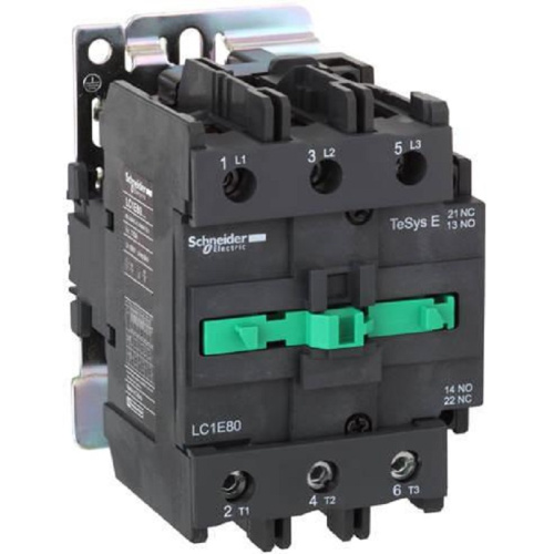 Контактор Schneider Electric TeSysE 3п 1НО+1НЗ 80А 230В тип AC3 фото 2