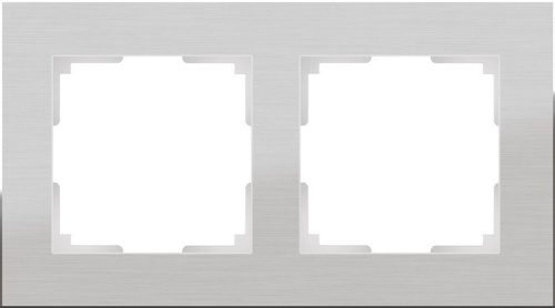 Рамка универсальная Werkel Aluminium 2-м. металл алюминий, Werkel, купить, цена, доставка, безопасность фото 2 Рамка универсальная Werkel Aluminium 2-м. металл алюминий Werkel — купить по цене от 2 990 ₽ | ПрофБезопасность фото 2