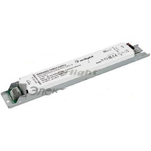 Блок питания для светодиодной ленты Arlight 24В ARV-SP-24060-LINEAR-PFC-DALI-PD 60Вт 2,5А IP20, Arlight, купить, цена, доставка, безопасность Блок питания для светодиодной ленты Arlight 24В ARV-SP-24060-LINEAR-PFC-DALI-PD 60Вт 2,5А IP20 Arlight — купить по цене от 3 560 ₽ | ПрофБезопасность