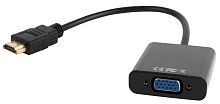 Конвертер HDMI-VGA 19M/15F, длина 15см, Jack3.5 ауд Cablexpert — купить по цене от 890 ₽ | ПрофБезопасность