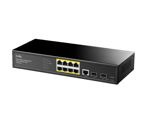 Коммутатор управляемый Cudy GS2008PS2 PoE 120Вт Cudy — купить по цене от 11&nbsp;000 ₽ | ПрофБезопасность фото 3