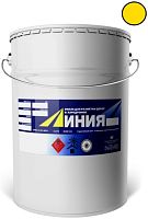 Эмаль «Линия» желтая для дорожной разметки 28 кг