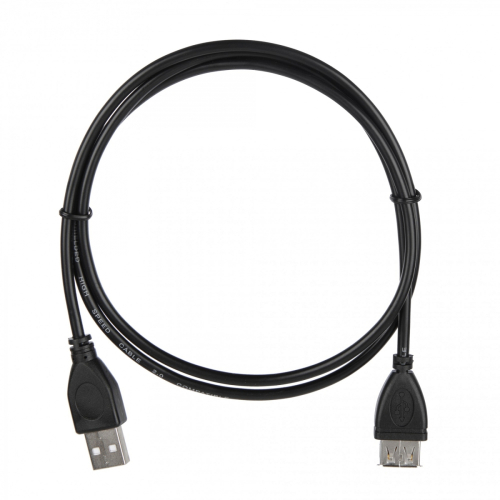 Удлинитель USB ACD ACD-U2AAF-10L 1м, черный картинка фото 2