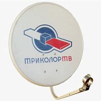 Антенна спутниковая Supral СТВ-0.6-1.1 0.55 605 Logo St (d=600mm) с облегчённым кронштейном