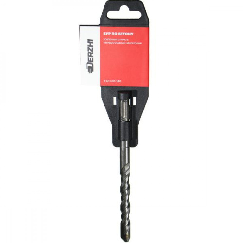 Бур Derzhi SDS+ 12х100/160 усиленный 8300-029, Derzhi, купить, цена, доставка, безопасность Бур Derzhi SDS+ 12х100/160 усиленный 8300-029 Derzhi — купить по цене от 100 ₽ | ПрофБезопасность