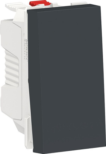 Выключатель кнопочный без рамки Schneider Electric Unica Modular 1-кл. 1 мод. антрацит Schneider Electric — купить по цене от 480 ₽ | ПрофБезопасность