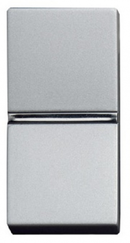 Переключатель без рамки ABB Niessen Zenit 1-кл. 1 мод. проходной N2102 PL серебро картинка