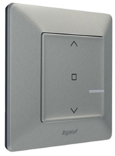 Умный выключатель беспроводной управления жалюзи Valena Life Netatmo 1-кл. IP20 алюминий, Legrand, купить, цена, доставка, безопасность Умный выключатель беспроводной управления жалюзи Valena Life Netatmo 1-кл. IP20 алюминий Legrand — купить по цене от 5 706 ₽ | ПрофБезопасность