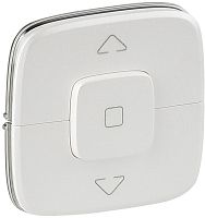 Лицевая панель Legrand Valena Allure для 2-кл. выключателя жалюзи жемчуг