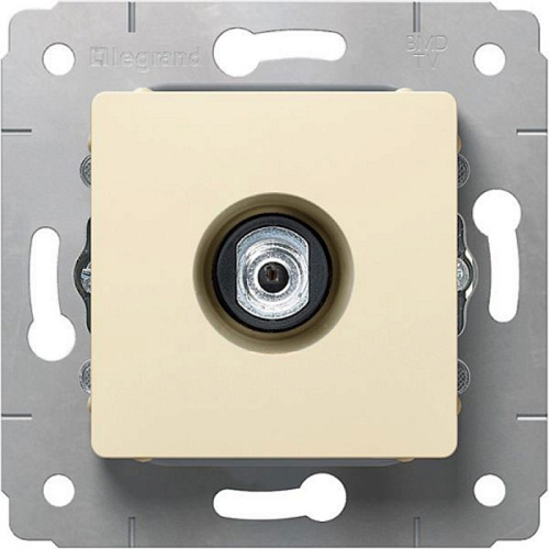 Розетка TV Проходная без рамки Legrand Legrand Cariva 1-м. слоновая кость Legrand — купить по цене от 603 ₽ | ПрофБезопасность