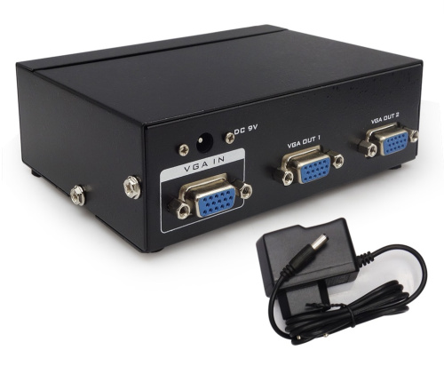 Делитель VGА Switcher 1x2, , купить, цена, доставка, безопасность Делитель VGА Switcher 1x2 — купить по цене от 2 520 ₽ | ПрофБезопасность
