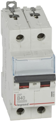 Выключатель автоматический Legrand DX3-E 10000 2п 40А B 16кА