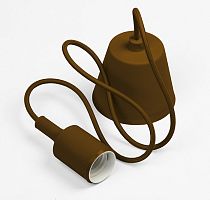 Светильник подвесной Smartbuy 230V E27 Коричневый/1м Smartbuy — купить по цене от 315 ₽ | ПрофБезопасность