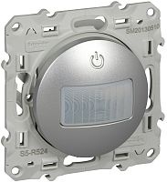 Датчик движения без рамки Schneider Electric Odace двухпроводной алюминий