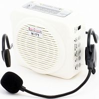 Усилитель голоса поясной TerraSound M-173 белый