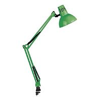 Светильник настольный на струбцине Camelion KD-312 C05 Е27 40Вт Зеленый Camelion — купить по цене от 1&nbsp;900 ₽ | ПрофБезопасность