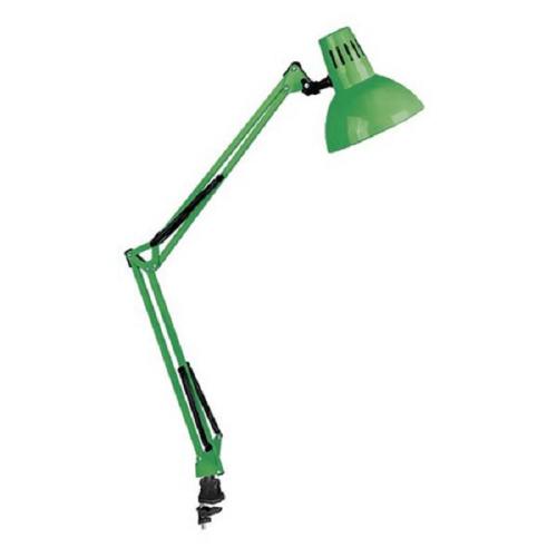 Светильник настольный на струбцине Camelion KD-312 C05 Е27 40Вт Зеленый Camelion — купить по цене от 1&nbsp;900 ₽ | ПрофБезопасность