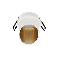 Светильник встраиваемый MaxLight CAST 91 WHITE 220В GU10 Белый/золото MaxLight — купить по цене от 615 ₽ | ПрофБезопасность