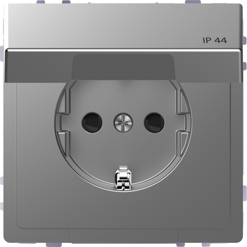 Розетка с заземлением без рамки Schneider Electric Merten D-Life 1-м. крышка шторки IP44 сталь, Schneider Electric, купить, цена, доставка, безопасность Розетка с заземлением без рамки Schneider Electric Merten D-Life 1-м. крышка шторки IP44 сталь Schneider Electric — купить по цене от 3 255 ₽ | ПрофБезопасность