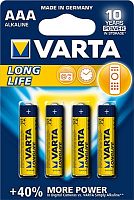 Элемент питания VARTA Longlife LR03 AAA BL2