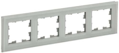 Рамка универсальная IEK Brite РУ-4-2-БрД 4-м. стекло дымчатое, IEK, купить, цена, доставка, безопасность Рамка универсальная IEK Brite РУ-4-2-БрД 4-м. стекло дымчатое IEK — купить по цене от 2 760 ₽ | ПрофБезопасность