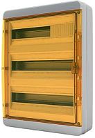 Бокс пластиковый Tekfor ЩРН-П-54 BNO 65-54-1 (560х408х153мм) IP65 оранжевая дверца