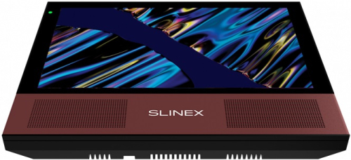 Монитор видеодомофона Slinex Sonik 7 Cloud черный/марсала картинка фото 4