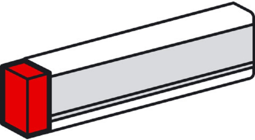 Заглушка для кабель-канала Legrand Metra 130x50мм белый  картинка