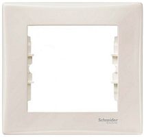 Рамка горизонтальная Schneider Electric Sedna 1-м. бежевый