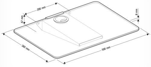 Полка Holder DVD-F1001-B фото 3
