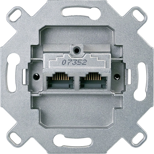 Розетка компьютерная без накладки без рамки Schneider Electric Merten Antique 2-м. RJ45+RJ45 6e Schneider Electric — купить по цене от 2&nbsp;835 ₽ | ПрофБезопасность