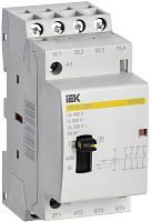 Контактор модульный IEK KARAT КМ25-22МР 2п 2НО+2НЗ 25А 230В с ручкой управления АС 
