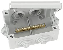 Коробка уравнивания потенциалов DKC Jupiter 10 зажимов 6 вводов 120х80х50мм IP55 серый DKC — купить по цене от 405 ₽ | ПрофБезопасность