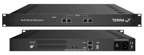 Модулятор IP-DVB-C/T Terra T3344C