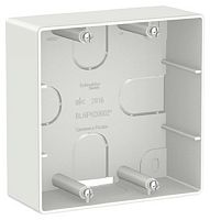 Коробка для силовых розеток Systeme Electric Blanca белая
