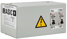 Ящик с понижающим трансформатором ЯТП EKF Basic 220/24В 0,25кВа IP30