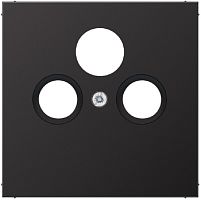 Лицевая панель Jung LS990 metal для 3-м. розетки TV+R+SAT алюминий темный Jung — купить по цене от 6&nbsp;108 ₽ | ПрофБезопасность