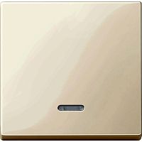 Лицевая панель Schneider Electric Merten System M для 1-кл. выключателя с подсветкой бежевый
