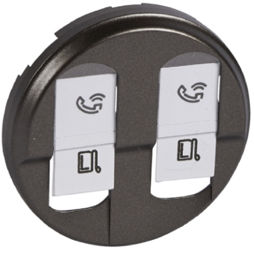 Лицевая панель Legrand Celiane для 2-м. розетки RJ45+RJ45 графит, Legrand, купить, цена, доставка, безопасность Лицевая панель Legrand Celiane для 2-м. розетки RJ45+RJ45 графит Legrand — купить по цене от 3 182 ₽ | ПрофБезопасность