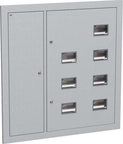 Щит этажный встраеваемый IEK LIGHT ЩЭ-7-Э-P 7кв. (1000х950х110см) с монтажной панелью IEK — купить по цене от 12&nbsp;660 ₽ | ПрофБезопасность