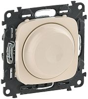 Светорегулятор поворотный без рамки Legrand Valena Allure 5-300Вт слоновая кость