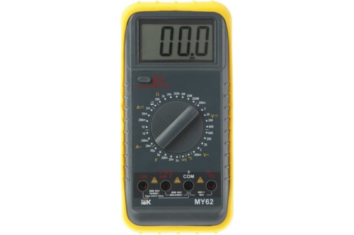Мультиметр цифровой IEK Professional MY62, IEK, купить, цена, доставка, безопасность Мультиметр цифровой IEK Professional MY62 IEK — купить по цене от 3 650 ₽ | ПрофБезопасность