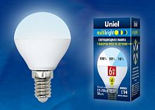 Лампа светодиодная Uniel Multibright G45 Шар Е14 220В 6Вт 4200К 3 режима 45х82мм Uniel — купить по цене от 300 ₽ | ПрофБезопасность