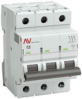 Выключатель автоматический EKF Averes AV-6 3п 2А C 6кА