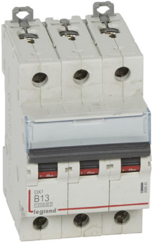 Выключатель автоматический Legrand DX3-E 10000 3п 13А B 16кА