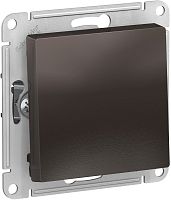 Переключатель без рамки Systeme Electric AtlasDesign 1-кл. проходной мокко