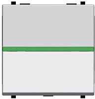 Выключатель кнопочный с подсветкой без рамки ABB Niessen Zenit 1-кл. 2 мод. N2204.5 PL серебро ABB — купить по цене от 1&nbsp;737 ₽ | ПрофБезопасность