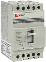 Выключатель автоматический в литом корпусе EKF PROxima ВА-99 3п 100А 25кА картинка