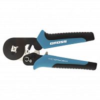 Пресс-клещи для обжима втулочных наконечников Gross 17724 0,25-8 мм2